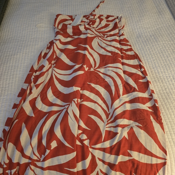 Elodi Palm Floral Midi Dress ZSupply - Picture 4 of 4